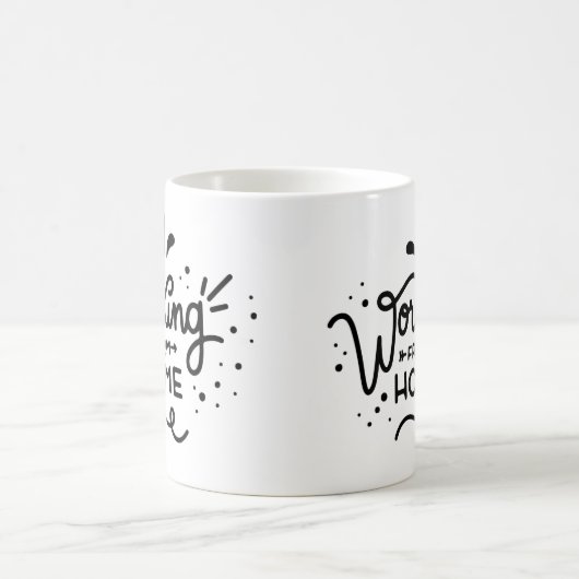 Gepersonaliseerd thuiswerken | Typografie | Koffiemok (Center)