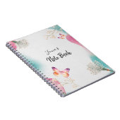 Gepersonaliseerd tijdschrift voor school, werk en  notitieboek (Rechterzijde)