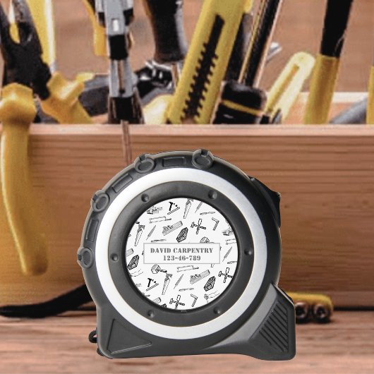 Gepersonaliseerd timmermansberoep rolmaat