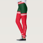 Gepersonaliseerd 'Tis Het Seizoen Schattige Leggings (Links)