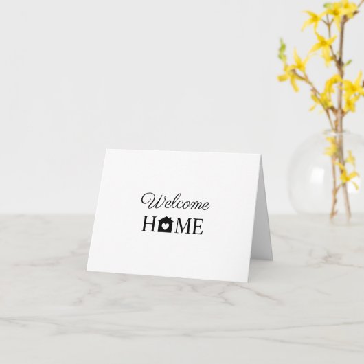 GEPERSONALISEERD TO PULTE GROUP - Welkom Thuis Kaa Kaart (Gele Bloem)