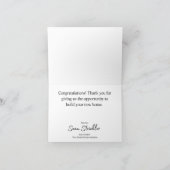 GEPERSONALISEERD TO PULTE GROUP - Welkom Thuis Kaa Kaart (Binnen)