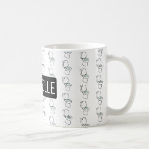 Gepersonaliseerd toilet koffiemok