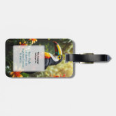 Gepersonaliseerd Toucan-Bagagelabel Bagagelabel (Achterkant horizontaal)