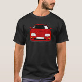 Gepersonaliseerd Toyota Supra Car T shirt (Voorkant)
