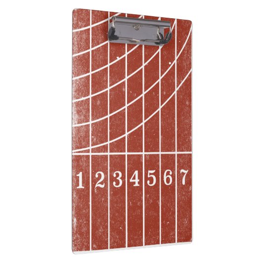 Gepersonaliseerd Track Coach Klembord (Rechts)