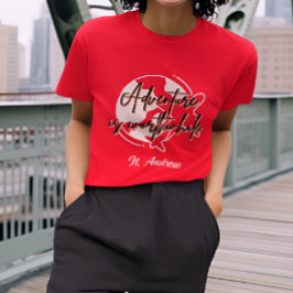 Gepersonaliseerd Trendy Avontuur thema T-shirt