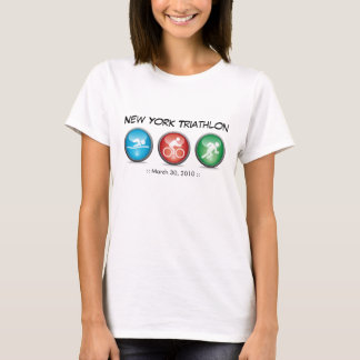 Gepersonaliseerd Triathlon Shirt - Swim, Cyclus, L