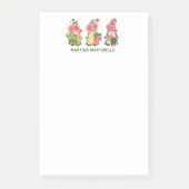 Gepersonaliseerd Trio van Cactus Gnomen Post-it® Notes (Voorkant)