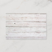 Gepersonaliseerd Tropical Beach Travel Visitekaart Visitekaartje (Achterkant)