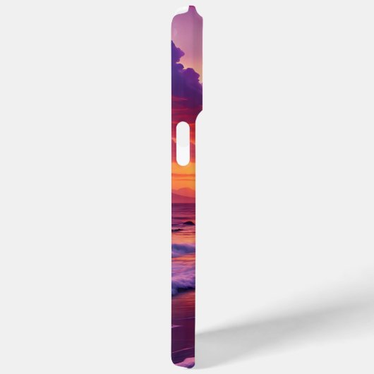 Gepersonaliseerd Tropical Sunset Beach - Dromerige Case-Mate iPhone Case (Achterkant / Rechts)