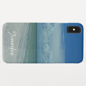 Gepersonaliseerd tropisch eiland mooi strand van A Case-Mate iPhone Case (Achterkant (horizontaal))