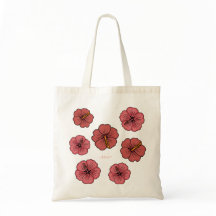 Gepersonaliseerd Tropisch hibiscus patroon