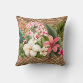 Gepersonaliseerd Tropisch welkom op de eilanden Kussen (Achterkant)