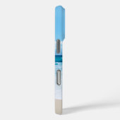 Gepersonaliseerd tropisch zandstrand Modern Case-Mate iPhone Case (Achterkant / Rechts)