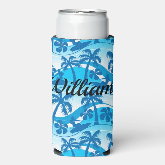 Gepersonaliseerd Tropische koeler (Seltzer Voorkant)