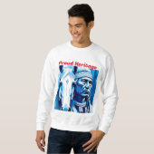 Gepersonaliseerd "Trots Erfgoed Mannen Trui (Voorkant volledig)