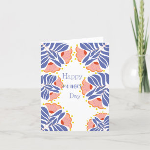 Gepersonaliseerd Tulpen voor Beste Mam Feestdagen Kaart