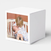 Gepersonaliseerd twee gesteunde Foto Gepersonalise Bedankdoosjes (Achterkant)