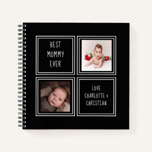 Gepersonaliseerd Twee Malplaatje van de Foto Één v Notitieboek