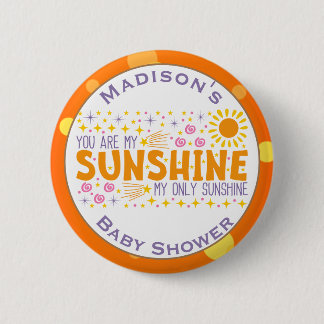 Gepersonaliseerd u mijn Button van het ZonneBaby s