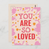 GEPERSONALISEERD U ZO LOVED WENSKAART BRIEFKAART (Voorkant / Achterkant)