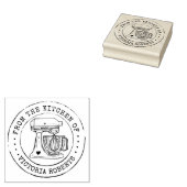 Gepersonaliseerd uit de keuken rubberstempel (Gestempeld)