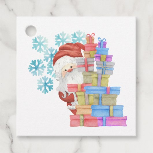 Gepersonaliseerd uit Sinterklaas Schattigee Kinder Bedankjes Labels (Voorkant)