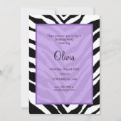 Gepersonaliseerd uitnodiging op zondag (Voorkant)