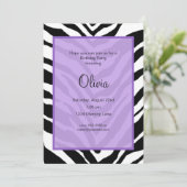 Gepersonaliseerd uitnodiging op zondag (Staand voorkant)