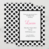 Gepersonaliseerd uitnodiging op zondag (Voorkant / Achterkant)