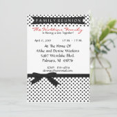 Gepersonaliseerd uitnodiging tot gezinshereniging (Staand voorkant)