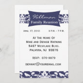 Gepersonaliseerd uitnodiging tot gezinshereniging (Voorkant / Achterkant)