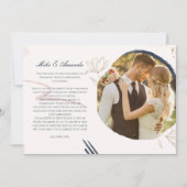 Gepersonaliseerd uitnodiging tot het uitzenden van (Voorkant)