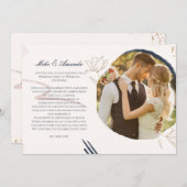 Gepersonaliseerd uitnodiging tot het uitzenden van (Voorkant / Achterkant)