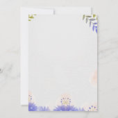 Gepersonaliseerd uitnodiging tot het uitzenden van (Achterkant)