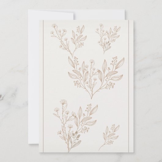 Gepersonaliseerd uitnodiging tot het uitzenden van (Achterkant)