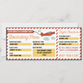 Gepersonaliseerd uitnodiging tot inscheping in een (Voorkant)