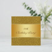 Gepersonaliseerd uitnodiging van de Birthday Party (Staand voorkant)