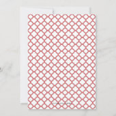 Gepersonaliseerd uitnodiging voor een bridal (Achterkant)