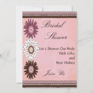 Gepersonaliseerd uitnodiging voor een bridal