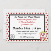 Gepersonaliseerd uitnodiging voor fotofilms Birthd (Achterkant)