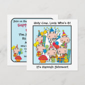 Gepersonaliseerd uitnodigingen van de Heilige Kow (Voorkant / Achterkant)