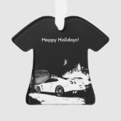 Gepersonaliseerd Uitzicht achterzijde Nissan Skyli Ornament (voorkant)