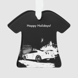 Gepersonaliseerd Uitzicht achterzijde Nissan Skyli Ornament