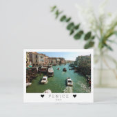 Gepersonaliseerd, uitzichten van Grand Canal, Vene Briefkaart (Staand voorkant)