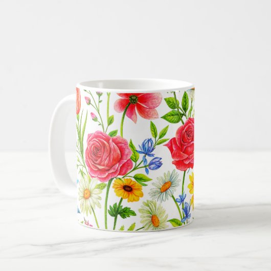 Gepersonaliseerd – Uniek cadeau Idee voor Verjaard Koffiemok (Voorkant links)