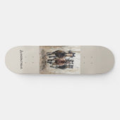 Gepersonaliseerd uniek Paard Design Skateboard (Horizontaal)