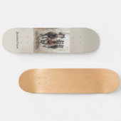 Gepersonaliseerd uniek Paard Design Skateboard (Horizontaal)