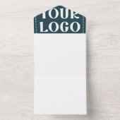 Gepersonaliseerd, uniek, strak en verfijnd Pasen All In One Uitnodiging (Binnen)